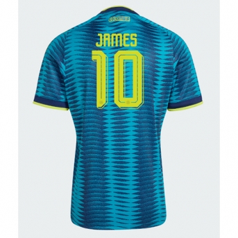 Billige Fotballdrakt Colombia James Rodriguez #10 Replika Bortedrakt VM 2026 Kortermet